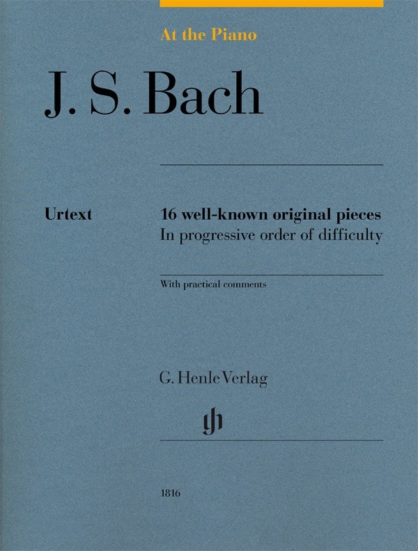 At The Piano - J. S. Bach published by Henle