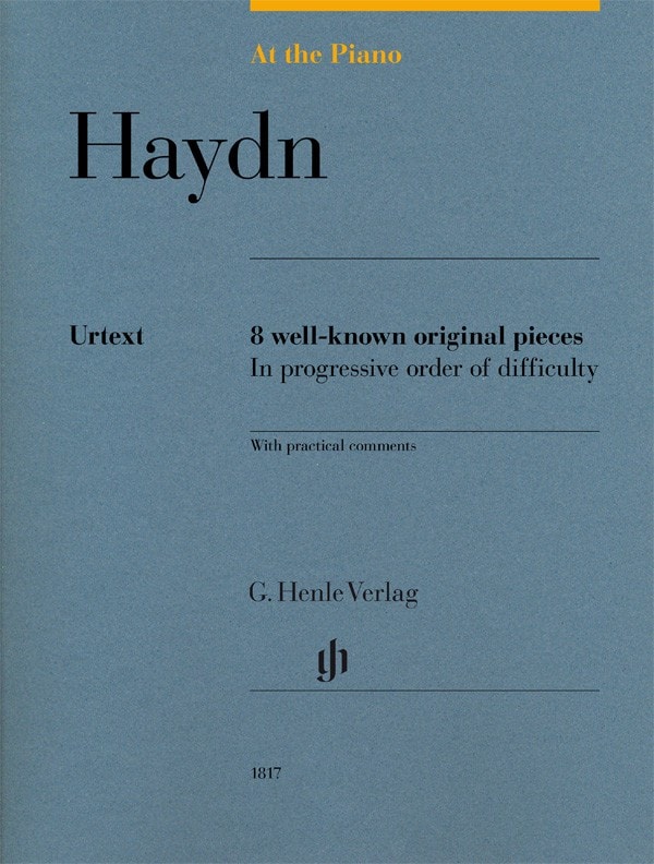 At The Piano - Haydn published by Henle