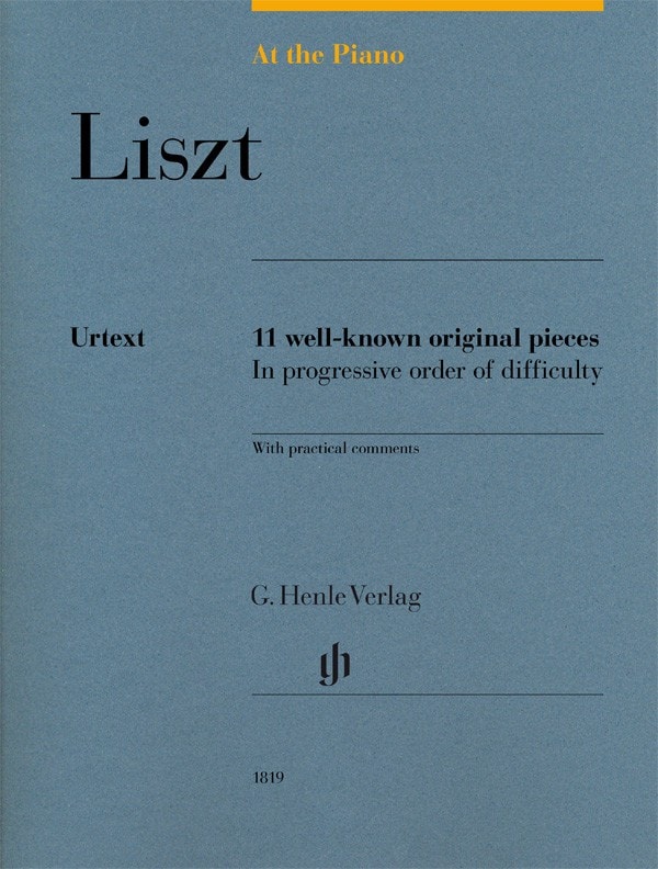 At The Piano - Liszt published by Henle