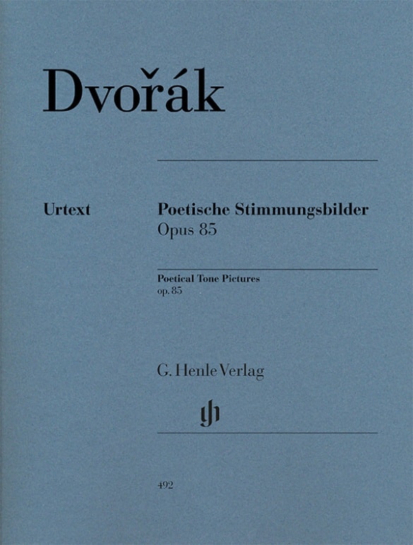 Dvorak: Poetic Tones Pictures Opus 85 for Piano published by Henle