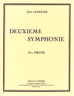 Langlais: Deuxieme Symphonie for Organ published by Combre