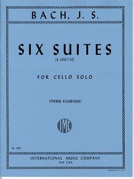 Bach: 6 Solo Suites for Cello published by IMC