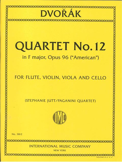 Dvorak: Quartet  in F Opus 96 published by IMC