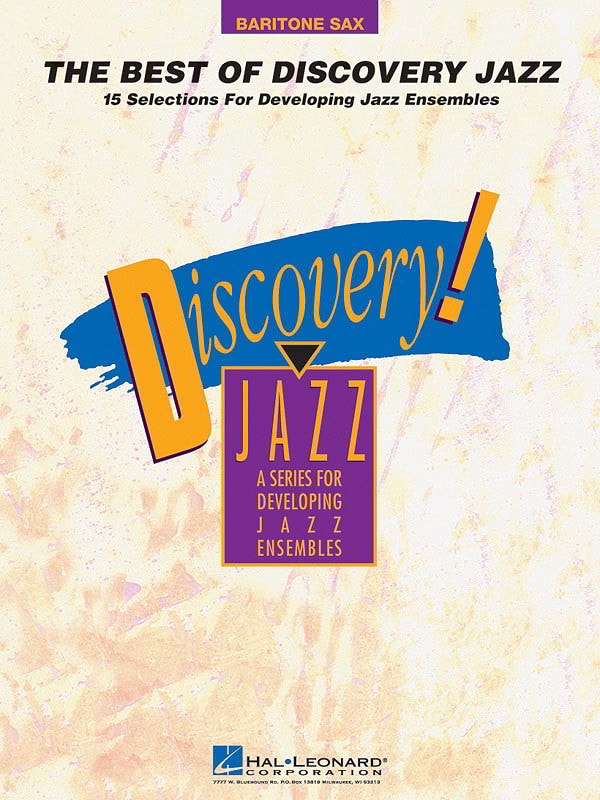 Best Of Discovery Jazz - Baritone Saxophone published by Hal Leonard