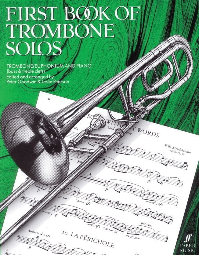 Forwoods ScoreStore First Book of Trombone Solos published by Faber