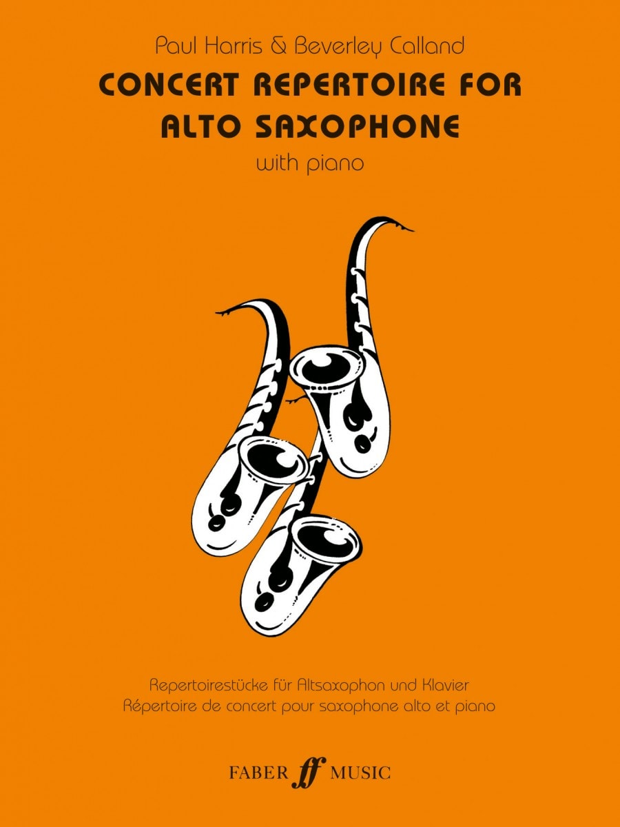 Concert Repertoire for Alto Saxophone published by Faber