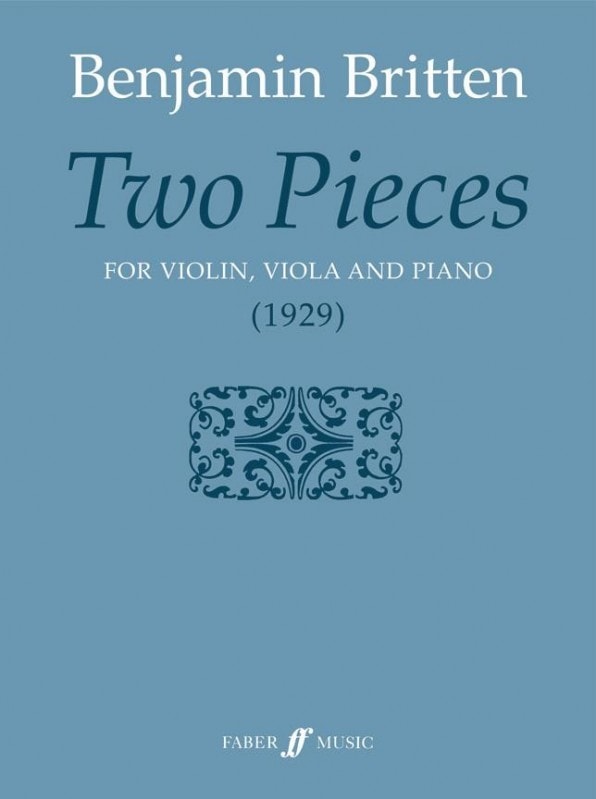 Britten: Two Pieces for Violin, Viola & Piano published by Faber