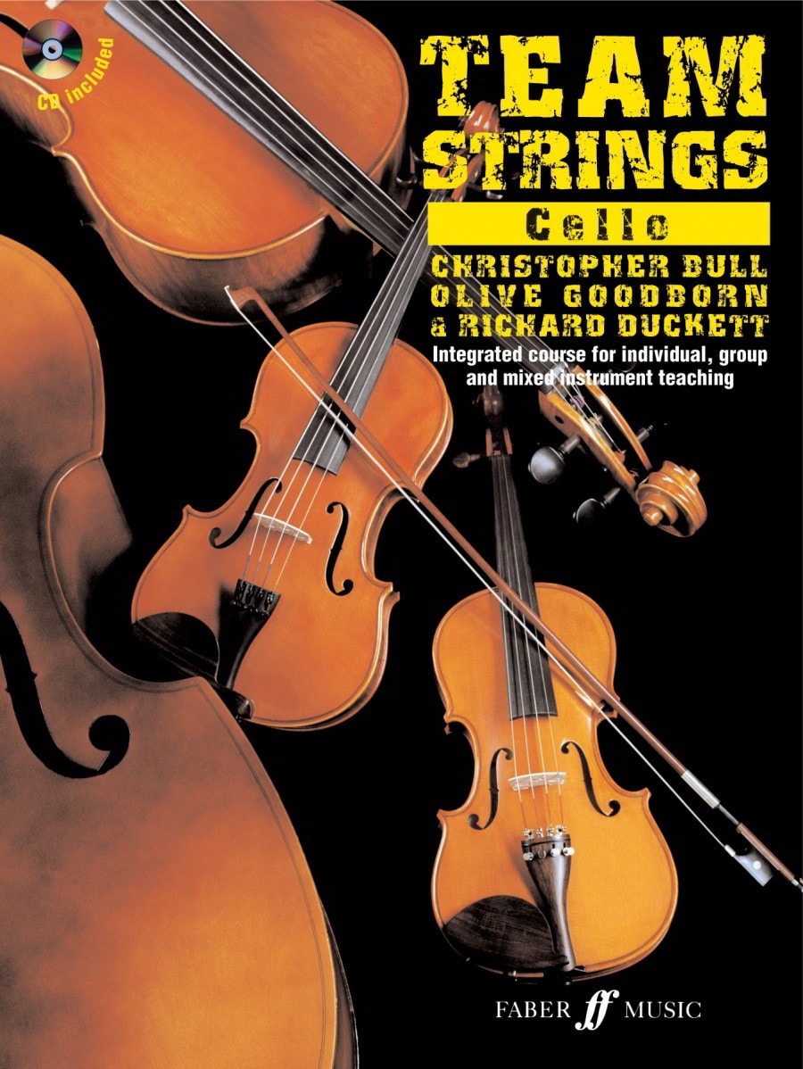 Team Strings - Cello published by Faber Music (Book & CD)