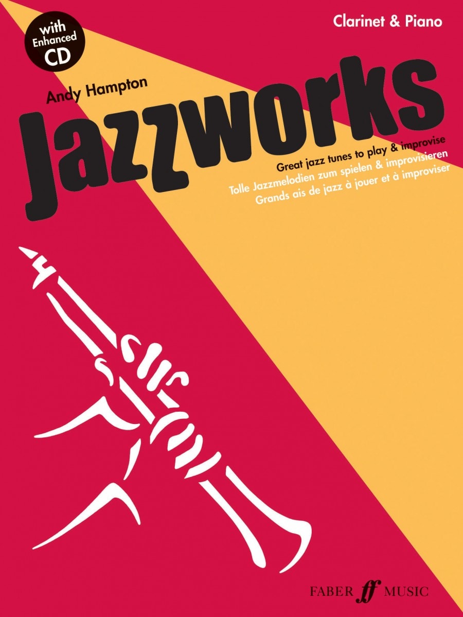 Jazzworks for Clarinet published by Faber (Book & CD)