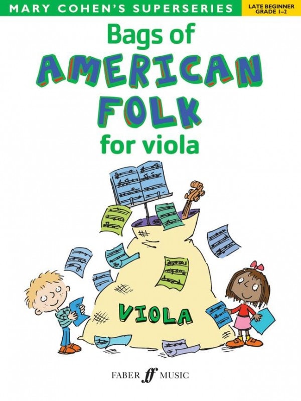 Bags of American Folk for Viola (Grades 1 - 2) published by Faber