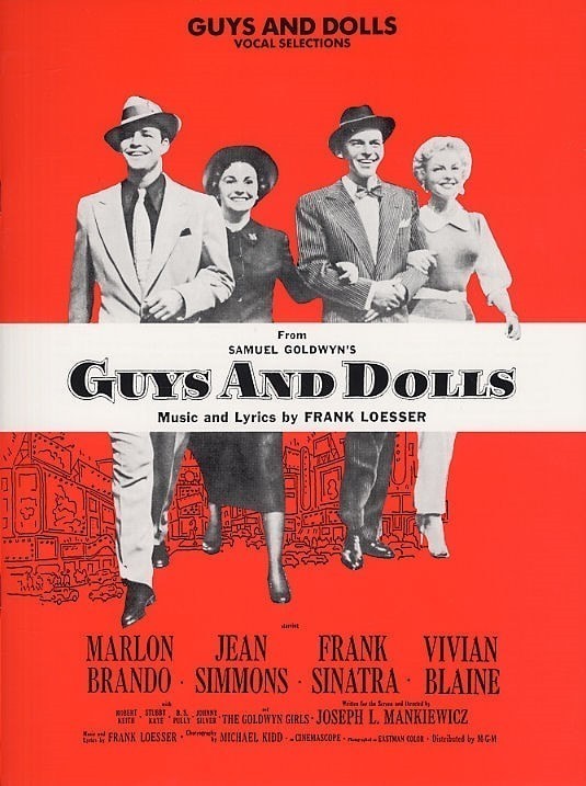 Forwoods ScoreStore Guys and Dolls Vocal Selection published by Wise