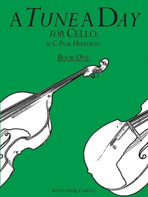 A Tune a Day 1 for Cello published by Boston