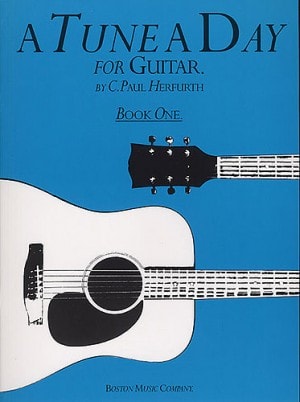 A Tune a Day Book 1 for Guitar published by Boston