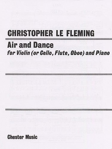Fleming: Air and Dance for Violin (Flute or Oboe) published by Chester