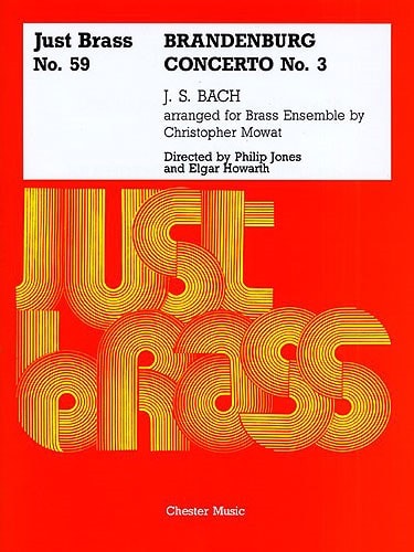 Bach: Brandenburg Concerto No.3 for Brass Ensemble published by Chester