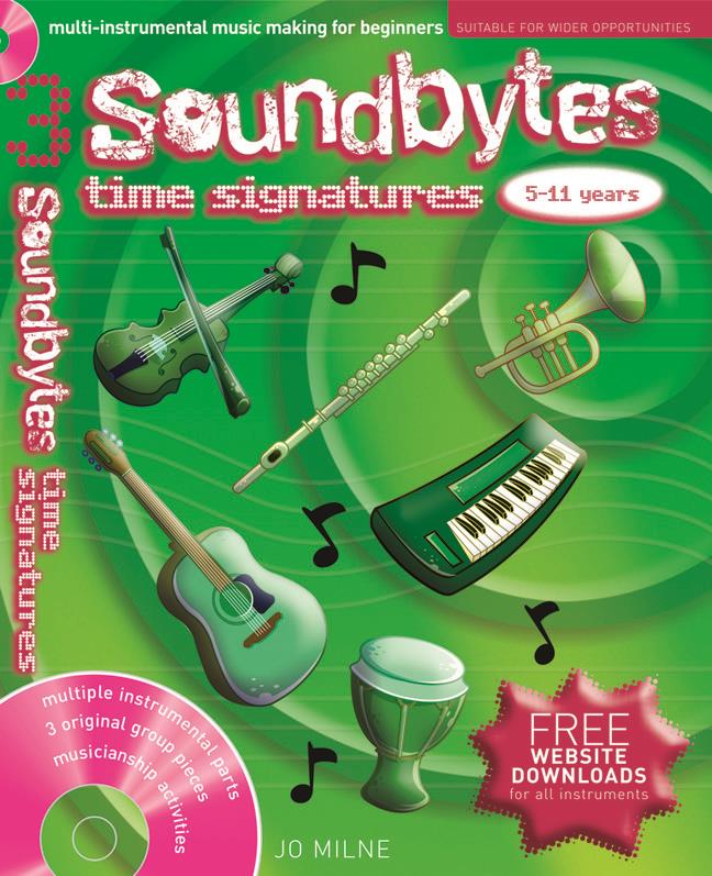 Soundbytes 3 - Time Signature published by A & C Black (Book & CD)
