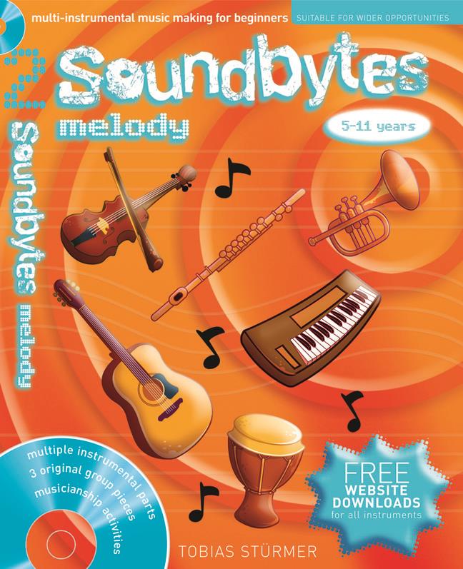 Soundbytes 2 - Melody published by A & C Black (Book & CD)