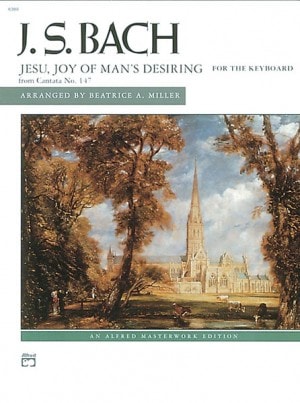 Bach: Jesu, Joy of Man Desiring for Piano published by Alfred