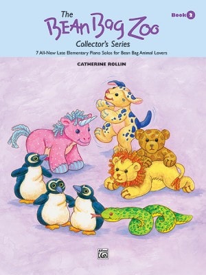 Rollin: The Bean Bag Zoo Collector's Series Book 2 for Piano published by Alfred
