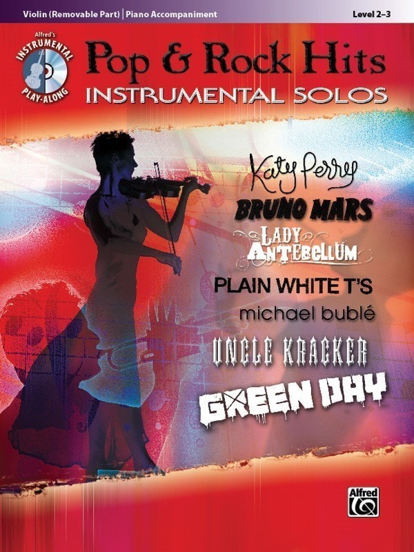 Pop & Rock Hits for the Instrumental Soloist - Violin published by Alfred (Book & CD)