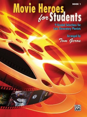 Movie Heroes for Students  Book 1 for Piano published by Alfred