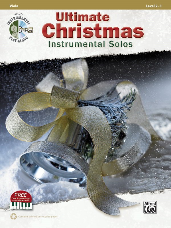 Ultimate Christmas Instrumental Solos - Viola published by Alfred (Book & CD)