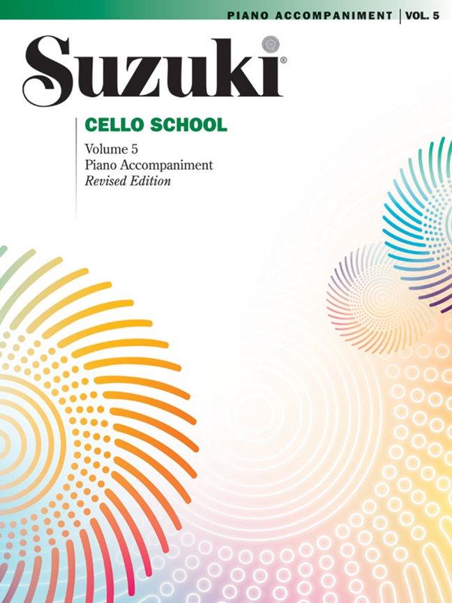 Suzuki Cello School Volume 5 published by Alfred (Piano Accompaniment)