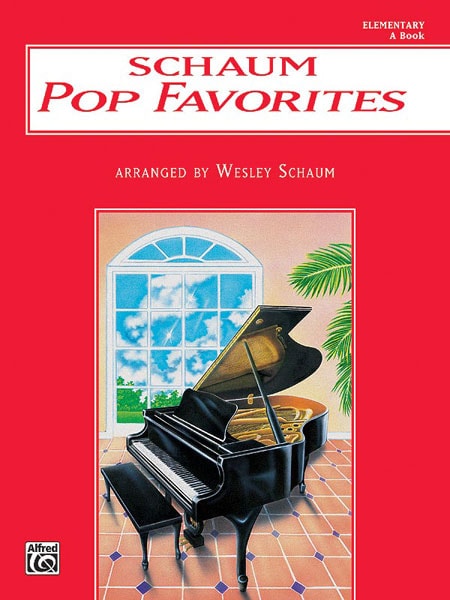 Schaum Pop Favorites A: The Red Book published by Alfred