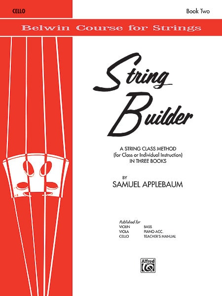 String Builder for Cello Book 2 published by Belwin