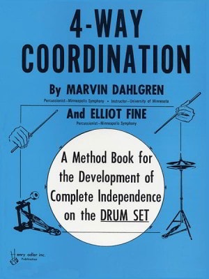 4-Way Coordination for Drumset published by Alfred
