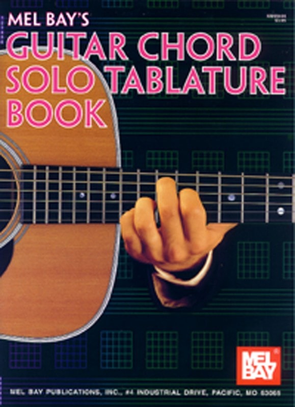 Mel Bay Guitar Chord Solo Tablature Manuscript  Book 16 pages