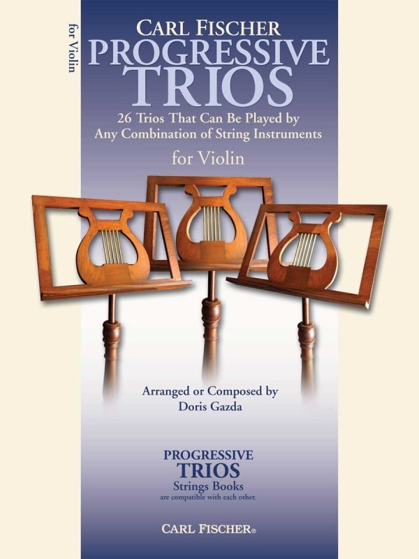 Progressive Trios for Strings (Parts for Violin) published by Carl Fischer