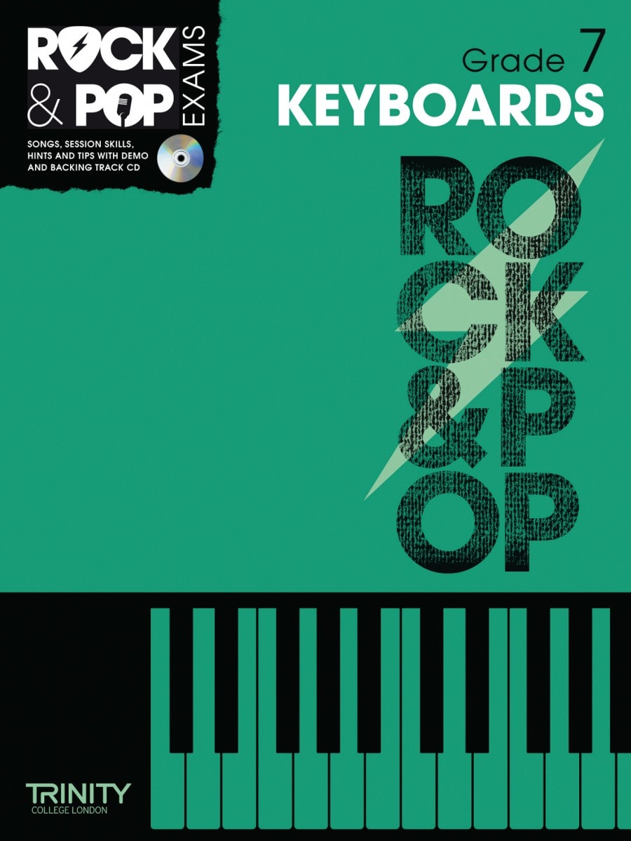 Trinity College Rock & Pop Keyboards Grade 7 2012-2017 (Book & CD)