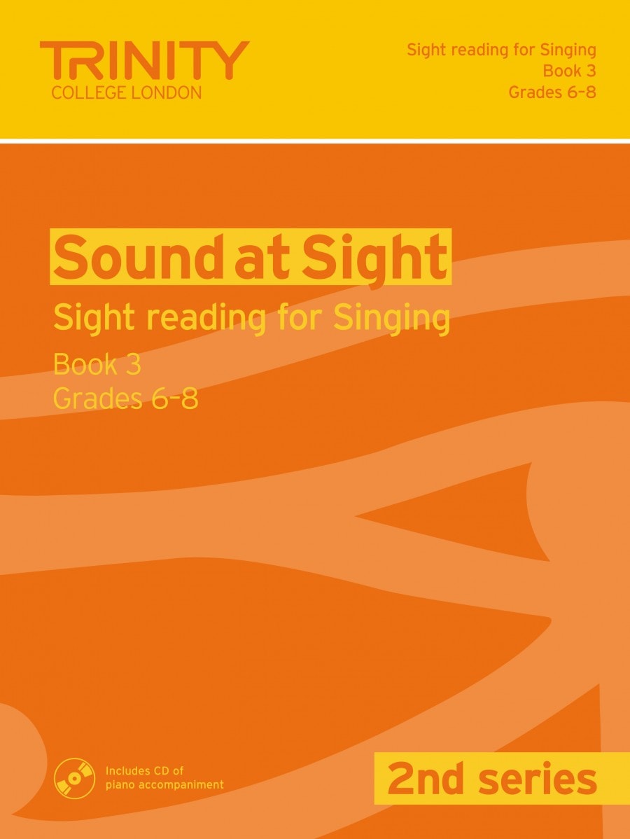 Sound At Sight Singing 3 Book & CD (2nd Series) published by Trinity