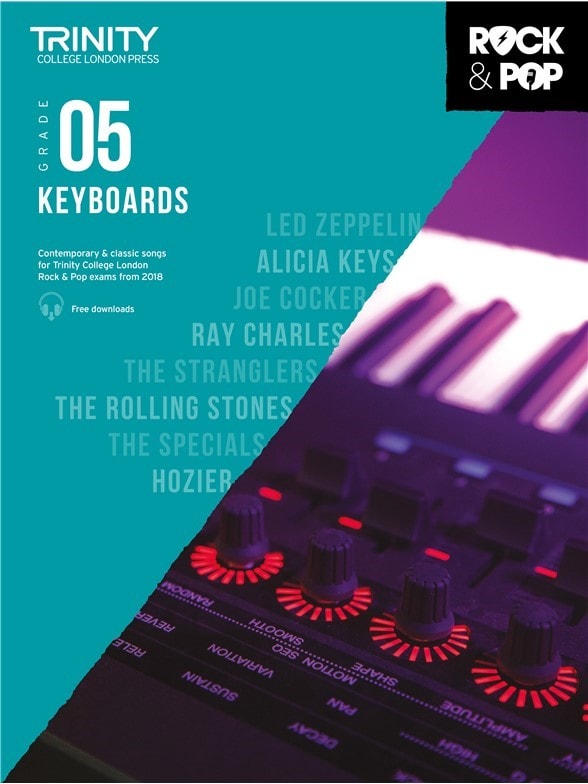 Trinity College Rock & Pop Keyboard Grade 5 From 2018