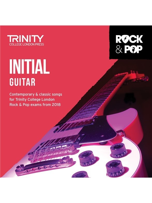 Trinity Rock & Pop Guitar Initial Grade From 2018 (CD ONLY)
