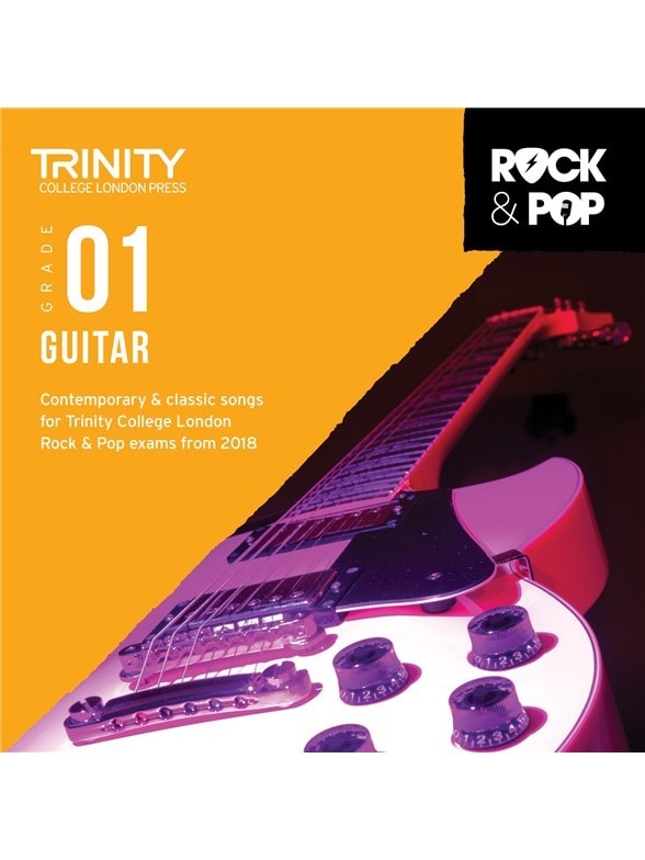 Trinity Rock & Pop Guitar Grade 1 From 2018 (CD ONLY)