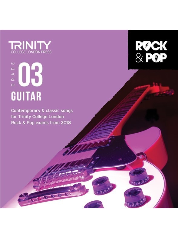 Trinity Rock & Pop Guitar Grade 3 From 2018 (CD ONLY)