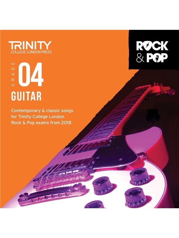 Trinity Rock & Pop Guitar Grade 4 From 2018 (CD ONLY)