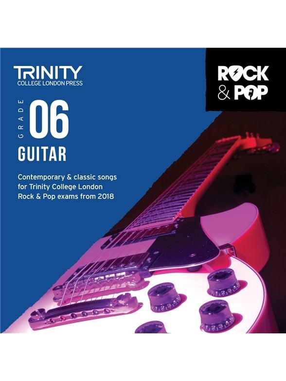 Trinity Rock & Pop Guitar Grade 6 From 2018 (CD ONLY)