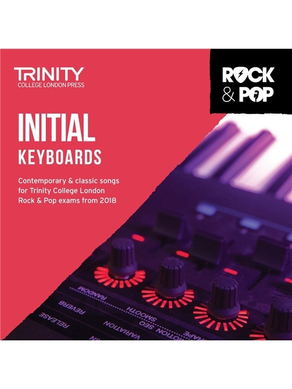 Trinity Rock & Pop Keyboards Initial Grade From 2018 (CD ONLY)