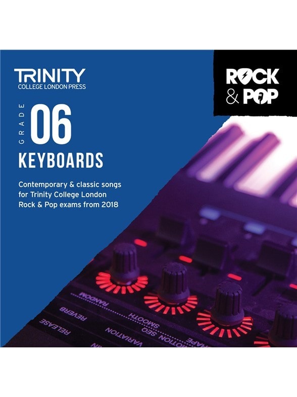 Trinity Rock & Pop Keyboards Grade 6 From 2018 (CD ONLY)