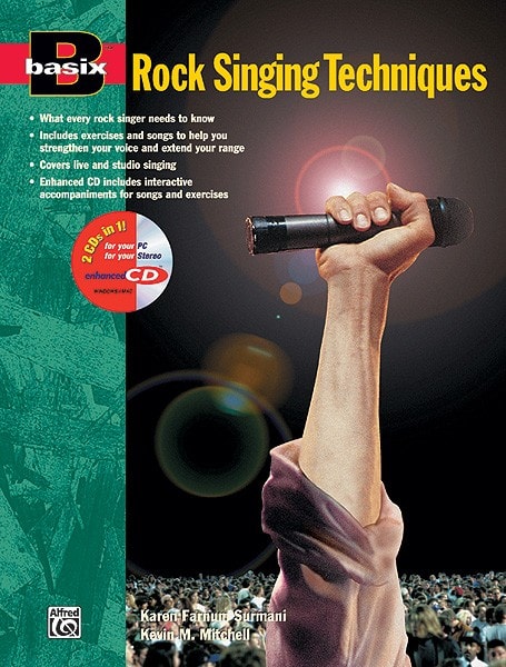 Basix Rock Singing Techniques published by Alfred (Book & CD)