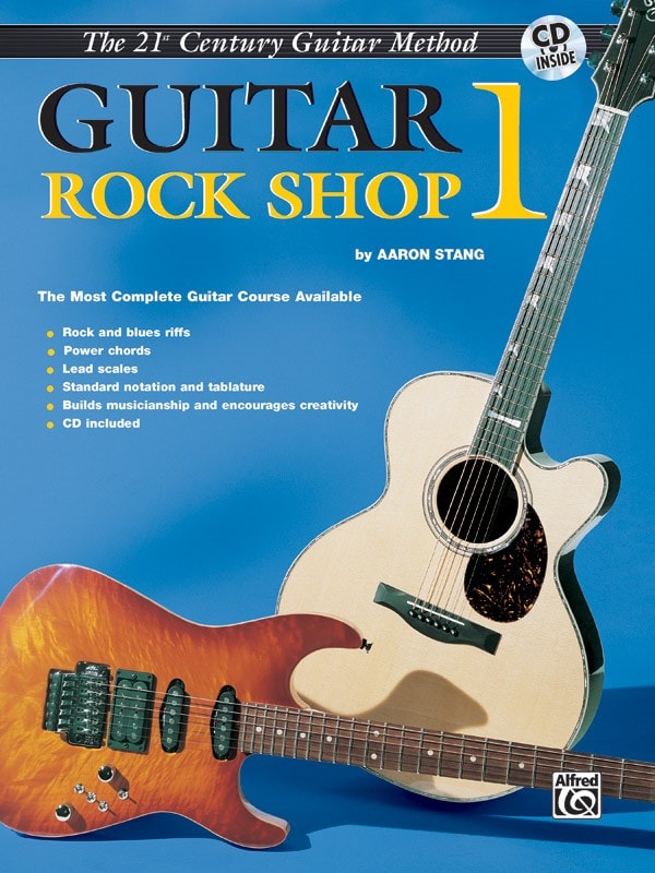 21st Century Guitar Rock Shop 1 published by Alfred (Book & CD)