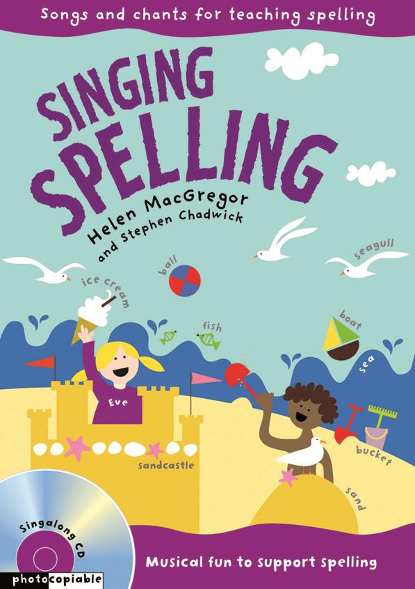 Singing Spelling published by A & C Black (Book & CD)