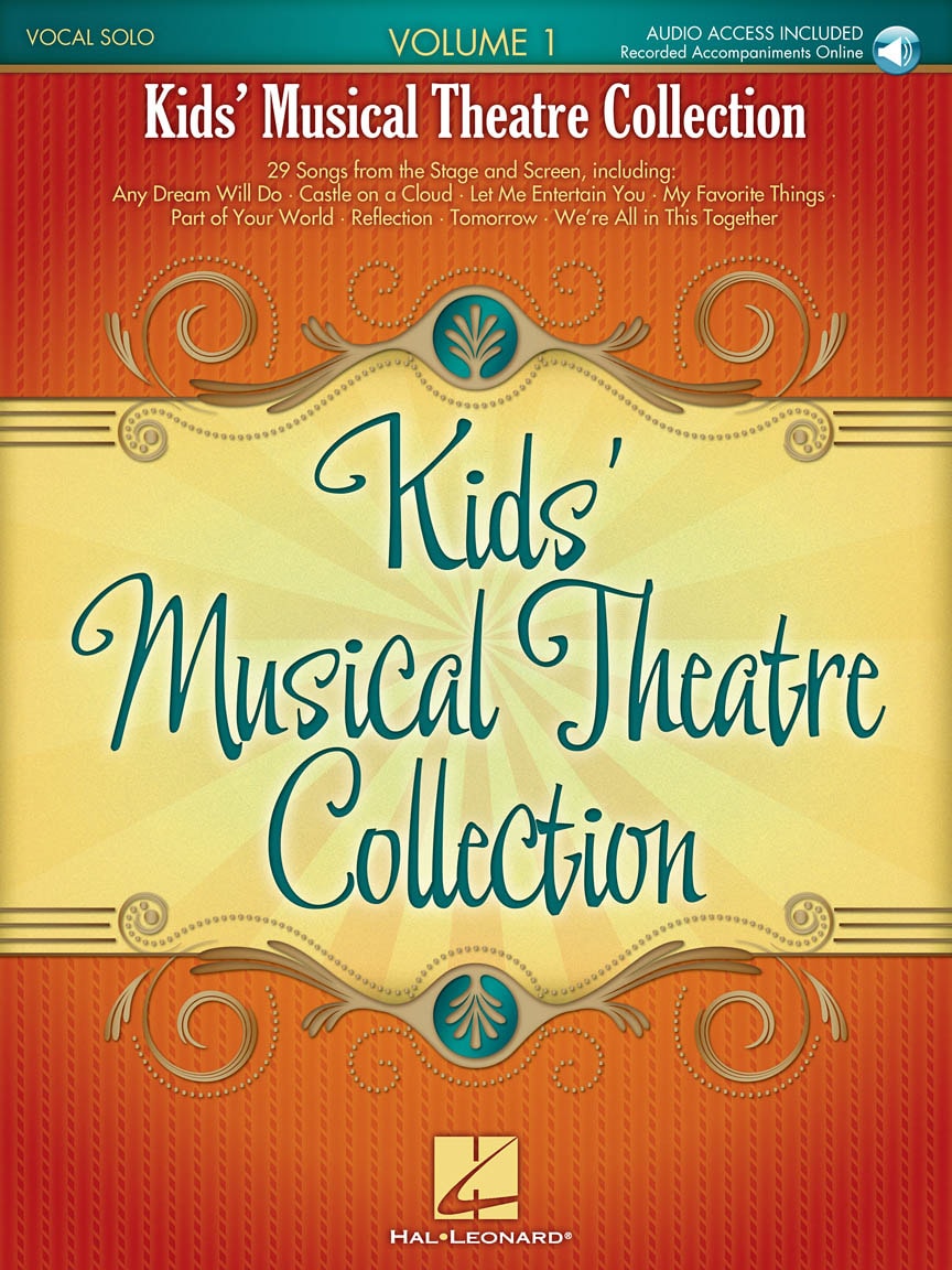 Kids' Musical Theatre Collection - Volume 1 published by Hal Leonard (Book/Online Audio)
