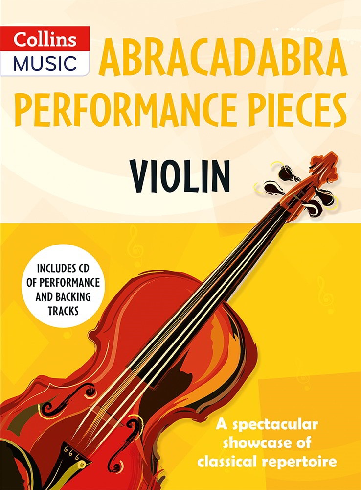 Abracadabra Performance Pieces - Violin published by Collins (Book & CD)