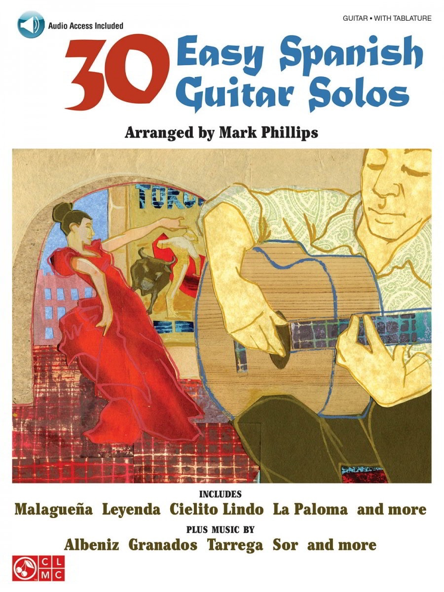 30 Easy Spanish Guitar Solos published by Cherry Lane (Book/Online Audio)