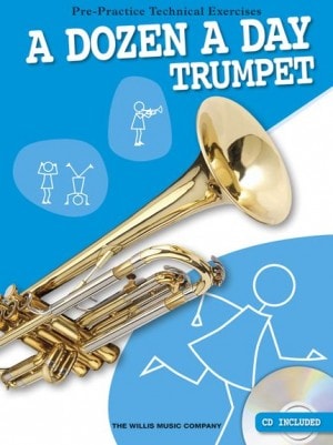 A Dozen A Day - Trumpet published by Willis (Book & CD)