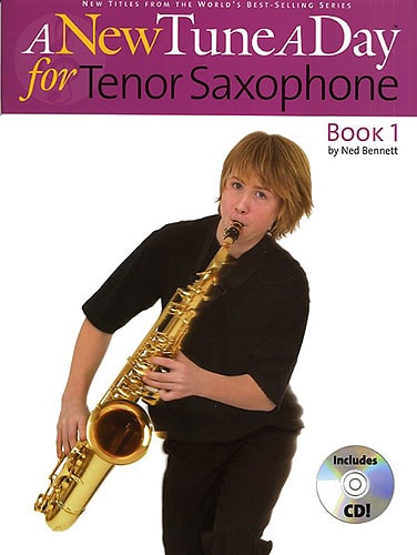 A New Tune a Day Book 1 : Tenor Saxophone published by Boston (Book & CD)